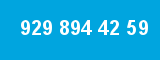 929 894 42 59